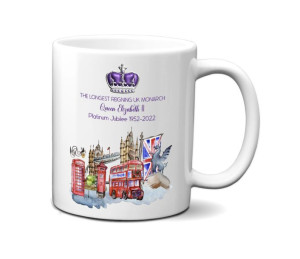 Ceramiczny Kubek Mrapol 300ml Podróże I Love London Londyn UK v5