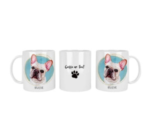 Ceramiczny Kubek Mrapol 300ml Psia Miłość Buldog Francuski