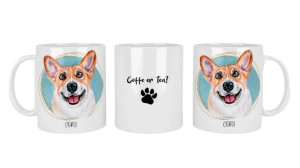 Ceramiczny Kubek Mrapol 300ml Psia Miłość Corgi