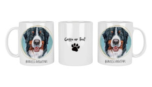 Ceramiczny Kubek Mrapol 300ml Psia Miłość Berneńczyk