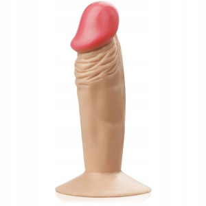 Dildo Penis Plug Do Anusa Lub Waginy Z Przyssawką