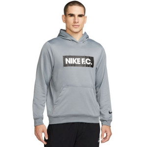 Bluza męska nike nk df fc libero hoodie szara dc9075 065