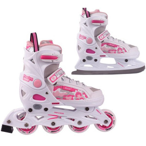 Łyżworolki mico princess 2w1 pw-126b-8