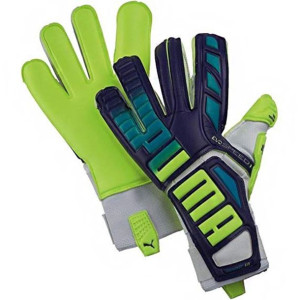 Rękawice bramkarskie puma evo speed 1.3 prism fioletowo-żółte 041015 01