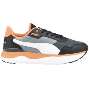 Buty damskie puma r78 voyage szaro-pomarańczowe 380729 09