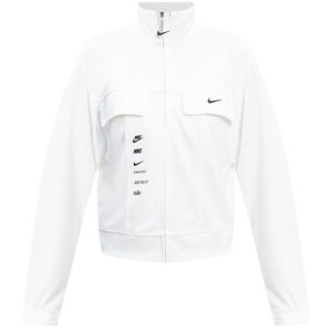 Bluza damska nike sportswear swoosh biała cu5678 100