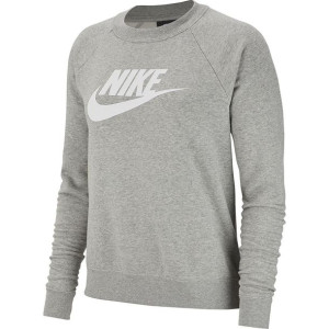 Bluza damska nike essentials crew flc hbr szara bv4112 063