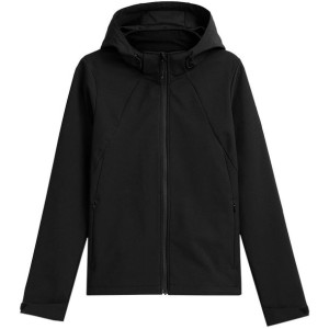 Kurtka damska 4f softshell głęboka czerń h4z21 sfd002 20s