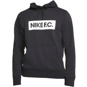 Bluza męska nike nk fc essntl flc hoodie czarna ct2011 010
