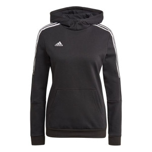 Bluza damska adidas tiro 21 sweat hoody czarna gm7329