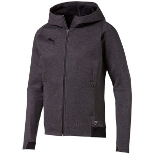 Bluza męska puma final casuals hooded ciemnoszara 655294 33