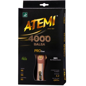 Rakietka do ping ponga new atemi 4000 pro balsa concave