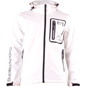 Kurtka męska softshell ozoshi sugo biała oz63872