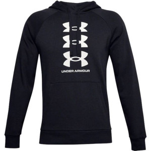 Bluza męska under armour rivial fleece czarna 1357094 001