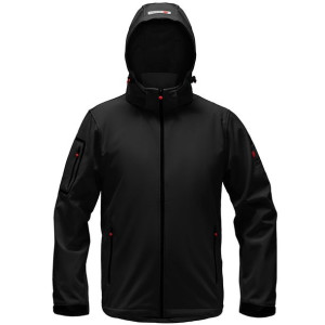 Kurtka męska softshell ozoshi kazaiuki czarna o20ss001