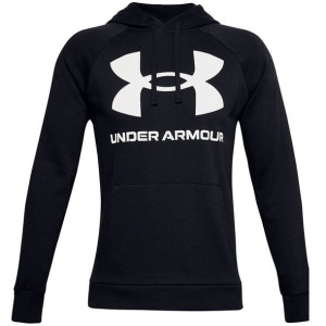 Bluza męska under armour rival fleece big logo hd czarna 1357093 001