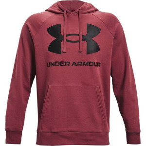 Bluza męska under armour rival fleece big logo hd burgund 1357093 652