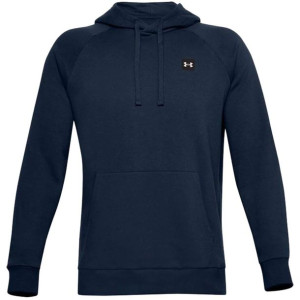 Bluza męska under armour rival fleece hoodie granatowa 1357092 408
