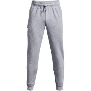 Spodnie męskie under armour rival fleece jogger jasnoszare 1357128 011