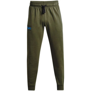 Spodnie męskie under armour rival flc signature khaki 1366366 390