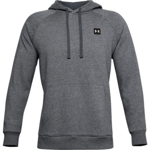 Bluza męska under armour rival fleece hoodie szara 1357092 012