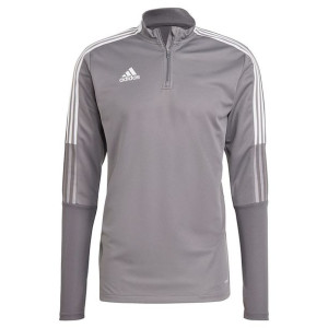 Bluza męska adidas tiro 21 training top szara gh7301