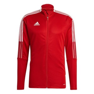 Bluza męska adidas tiro 21 track czerwona gm7308