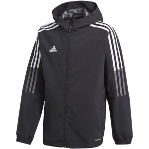 Kurtka dla dzieci adidas tiro 21 windbreaker czarna gp4975