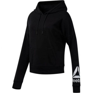 Bluza damska reebok wor delta hoody czarna du4751