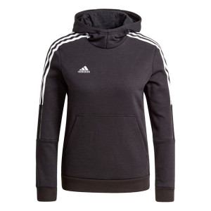 Bluza dla dzieci adidas tiro 21 sweat hoody czarna gm7326