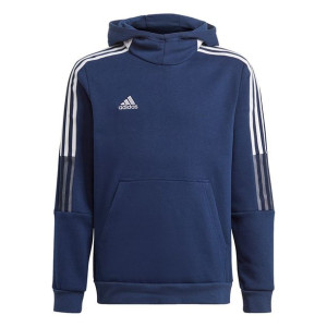 Bluza dla dzieci adidas tiro 21 sweat hoody granatowa gk9680