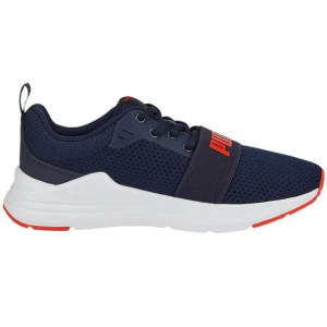 Buty dla dzieci puma wired run jr granatowe 374214 21