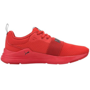 Buty dla dzieci puma wired run jr czerwone 374214 05