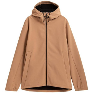 Kurtka męska softshell outhorn jasny brąz hoz21 sfm600 82s