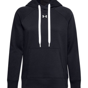 Bluza damska under armour rival fleece hb hoodie czarna 1356317 001