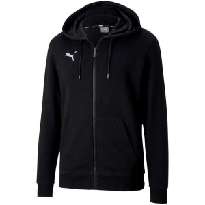 Bluza męska puma teamgoal 23 causals hooded jacked czarna 656708 03