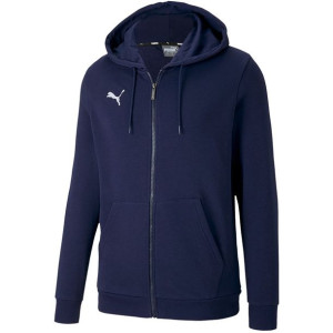 Bluza męska puma teamgoal 23 casuals hooded jacket granatowa 656708 06