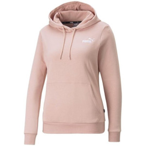 Bluza damska puma ess+ embroidery hoodie fl różowa 670004 47