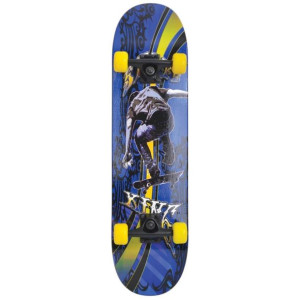 Deskorolka schildkrot slider cool king niebiesko-żółto-czarna 510643