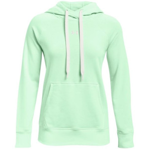 Bluza damska under armour rival fleece hb hoodie zielona 1356317 335