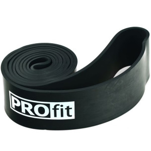 Guma profit power band czarna 208x0,45x6,4 cm sl2607