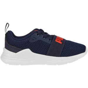 Buty dla dzieci puma wired run ps granatowe 374216 21