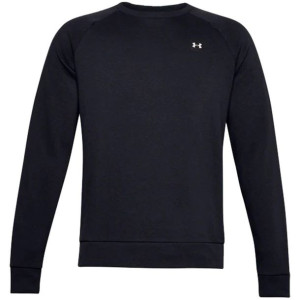 Bluza męska under armour rival fleece crew czarna 1357096 001