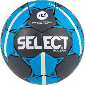 Piłka ręczna select solera junior 2 official ehf szaro-niebieska 15976