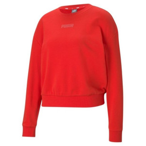 Bluza damska puma modern basics crew czerwona 585932 23