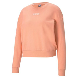 Bluza damska puma modern basics crew morelowa 585932 26