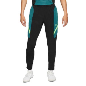 Spodnie męskie nike dri-fit academy czarno-zielone ct2491 015