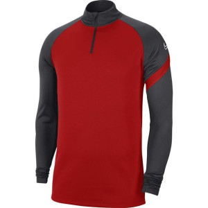 Bluza męska nike dry academy dril top czerwono-szara bv6916 657