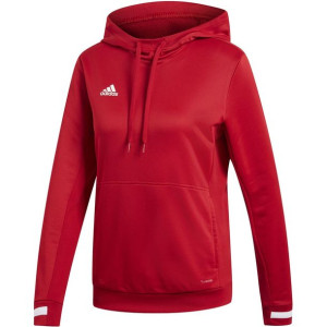 Bluza damska adidas team 19 hoody women czerwona dx7338