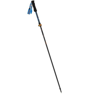 Kije trekkingowe viking kettera pro czarno-niebiesko-pomarańczowy 115-135 c
